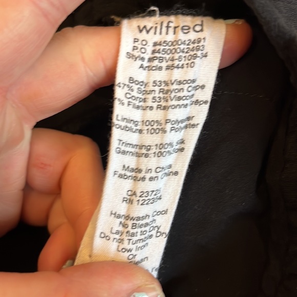 Wilfred allant pant sz xs black - Picture 7 of 9